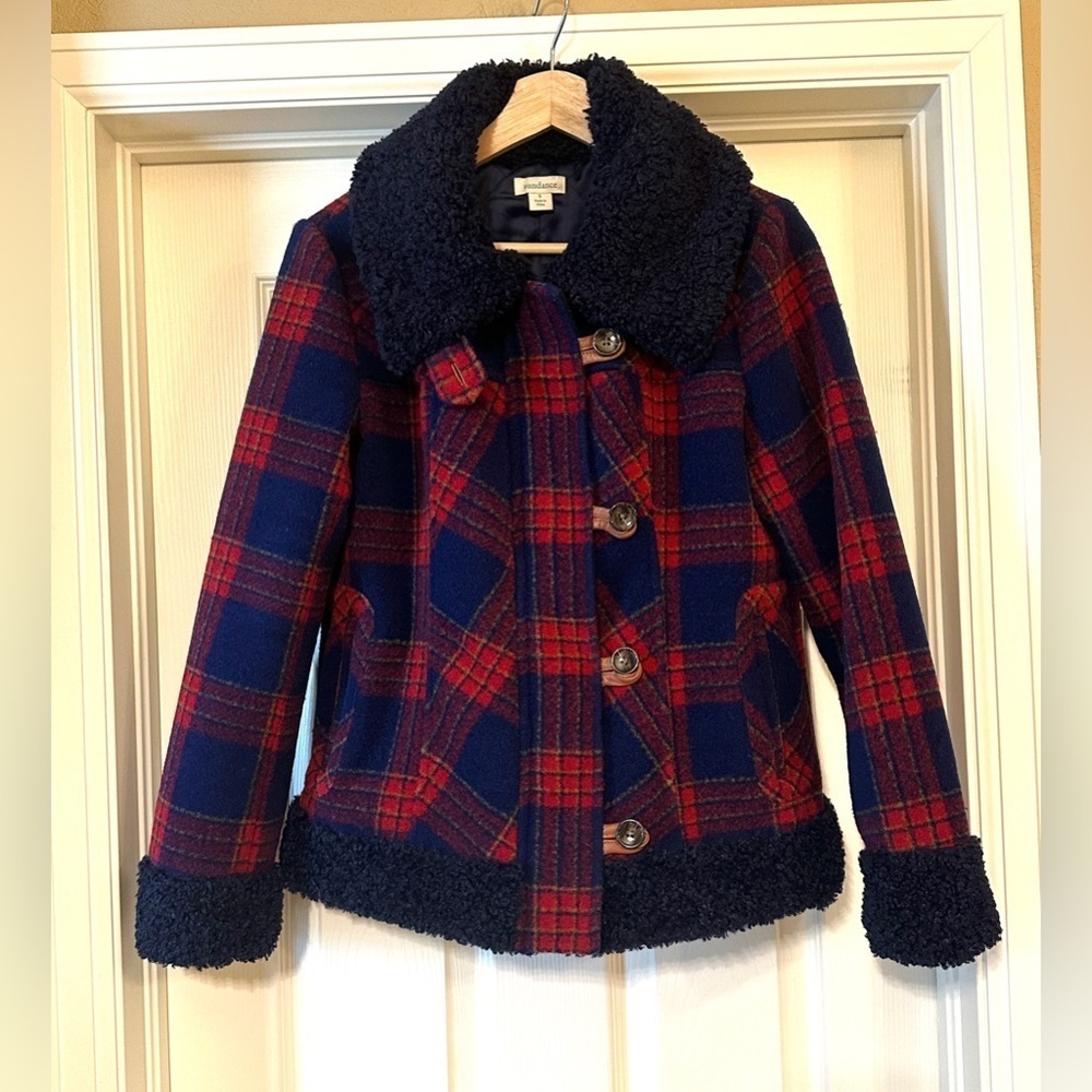 Sundance Greta plaid wool coat - Picture 6 of 10